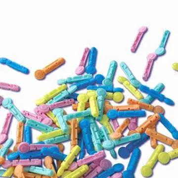 Plastic Twist-off Blood Lancet, Fits Most Standard Lancing Devices