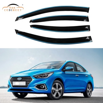 لهجة 2012-2017 Weather Shield Wind Breaker Guard Guard Sun Visor