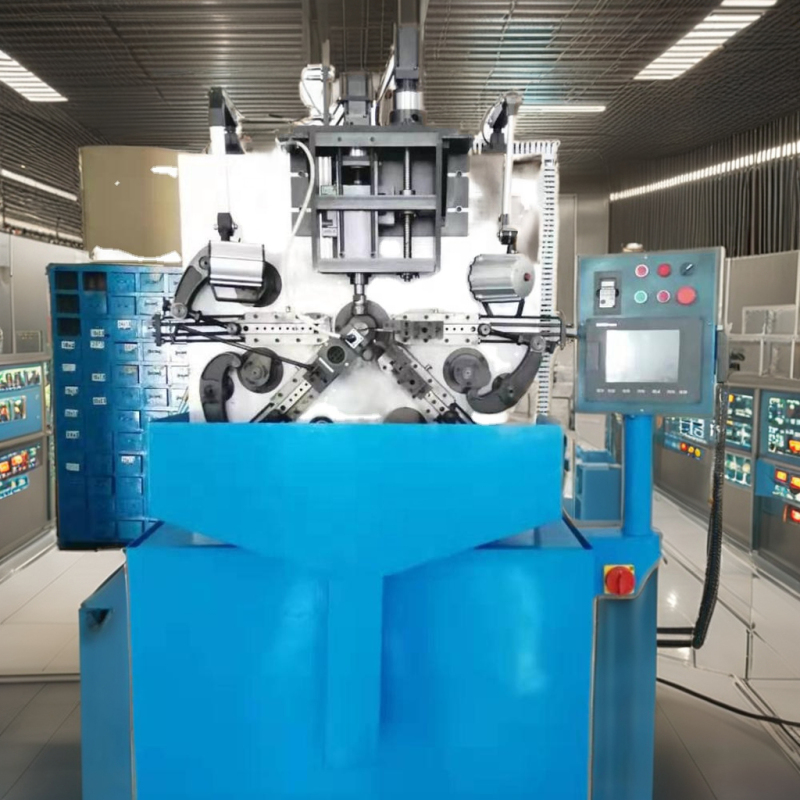 New Used Steel Screw Sleeve Winding Machine 1-Year 220V Industrial Core Components PLC Motor Bearing Manufacturing Plants