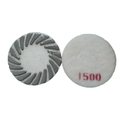 9\" and 11\" Fenix Diamond Sponge Polishing Pads for Concrete Floor Grinding