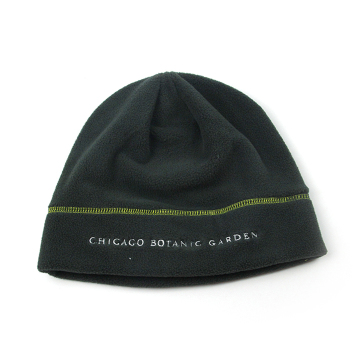 Custom Design Embroidery Cuff Style Fleece Beanie Hat