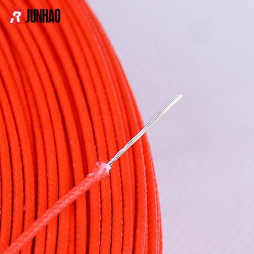 26 AWG Câble tressé en caoutchouc en silicone à fibre de verre unique AWG: Spécifications et applications