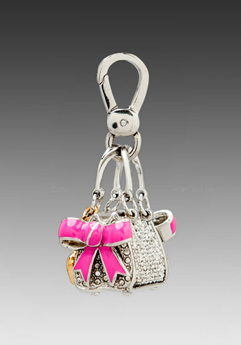 Fashion lady bags pendant key chains