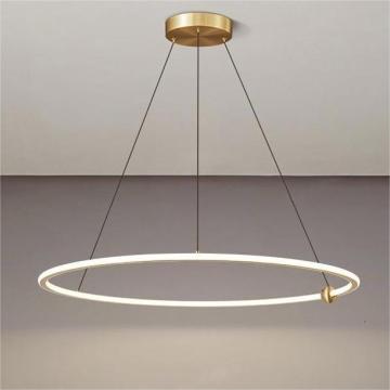 Nordic Minimalist Gold Pendant Light
