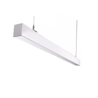 Modern Minimalist LED Linear Light for Office Chandeliers