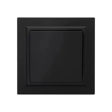 Mecanismo de interruptor preto 10AX 1G1W