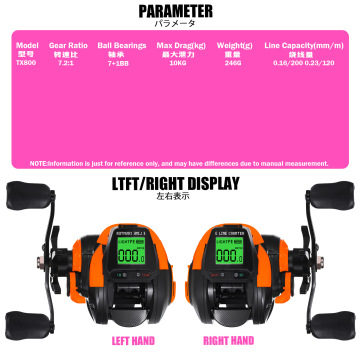 Wholesale 7.2:1 Saltwater Electric Fishing Reel