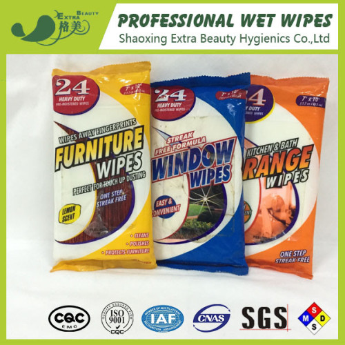 Non-Alcoholic Cleaning Wet Wipes