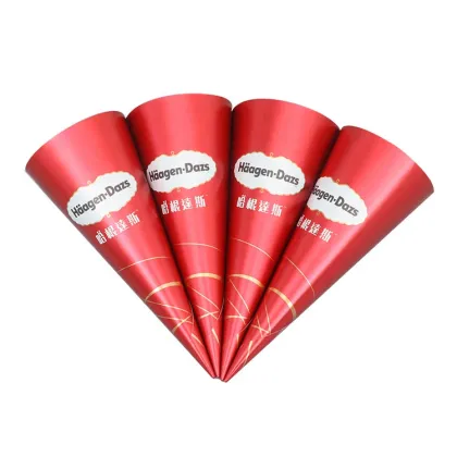 Ice Cream Cone Sleeves - Paper