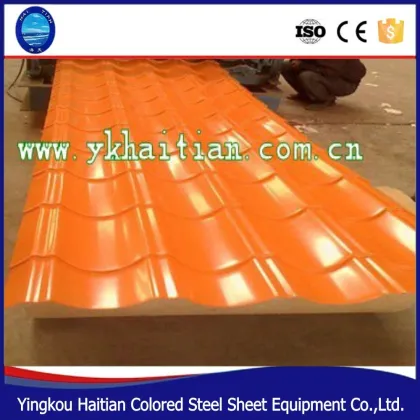 HT Colored Steel Roof Tile,Japanese Roof Tiles