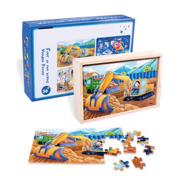 Customized Wooden Lion Puzzle: An Exciting Educational Toy for Kids