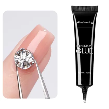 Multifunctional Gel Glue for Nail Tips and Rhinestones