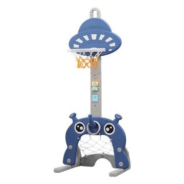 Professional Indoor Kids Basketball Stand with Adjustable Height and Portable Hoop