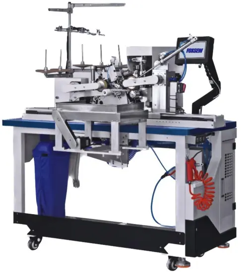 Automatic Round Collar Attaching Sewing Machine Unit