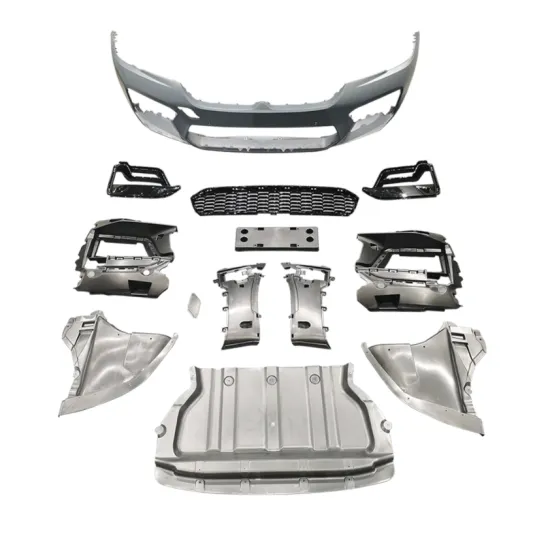 Body Parts Front Bumper with Grille for 2020-2021 BMW 5 Series G30 G38 M5 Facelift - Body Kits