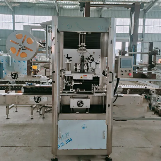 Automatic PVC Shrink Sleeve Labeling Machine for Round Jars and Bottles
