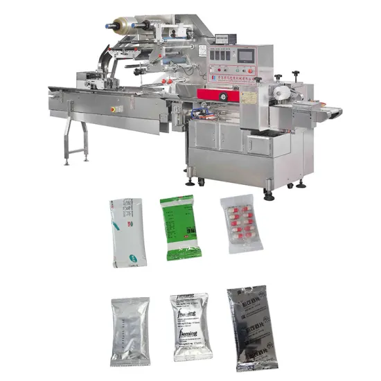 Low Cost Factory Automatic Flow Pack Packing Machine