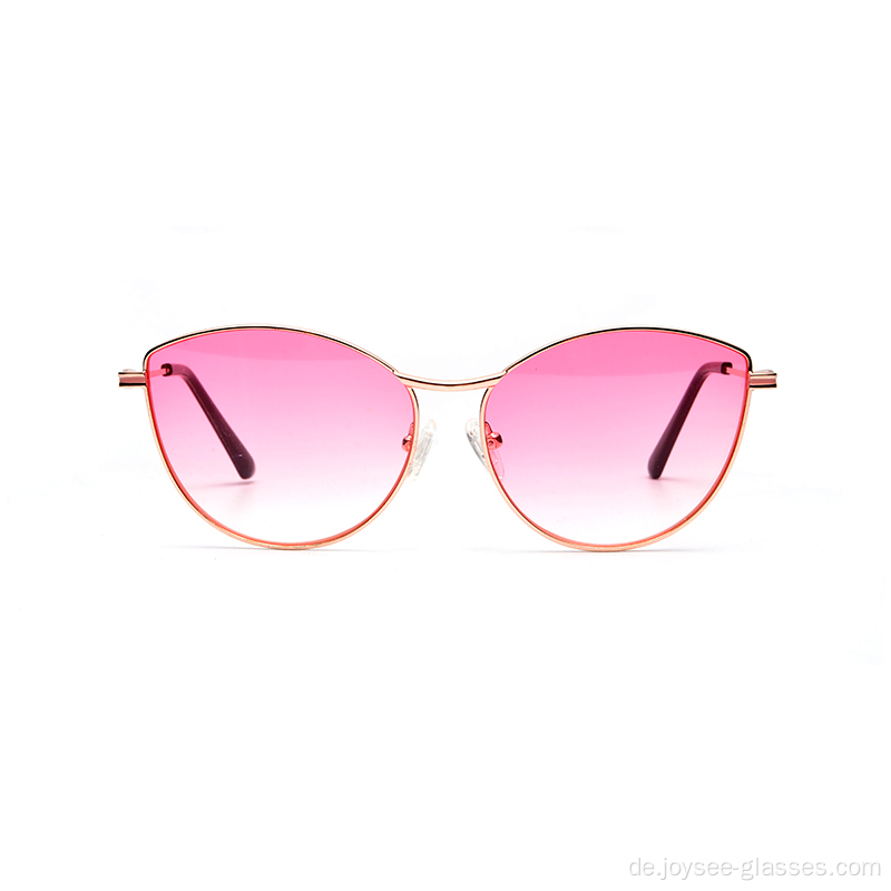 Beliebte neue trendige billige handgefertigte Frauen -Katzen -Augenbrillen