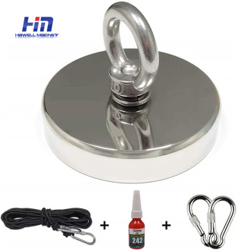 Strong Neodymium Fishing Magnets with Eyebolt: Perfect Tools for Pot and Monopole Magnetic Fishing