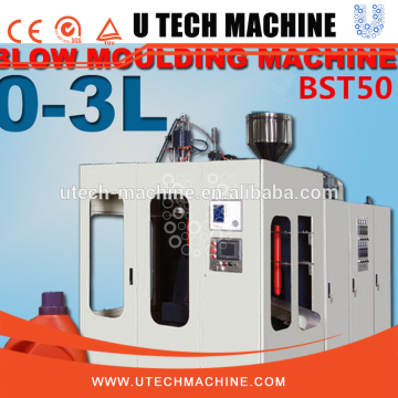 3L plastic jerry can single station hollow extrusion blow moulding machine