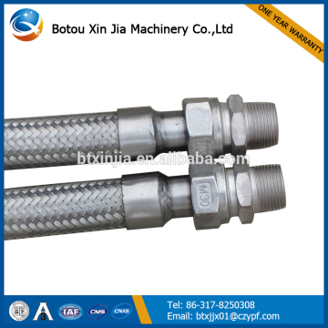 stainless steel braided corrugated flexible metal hose