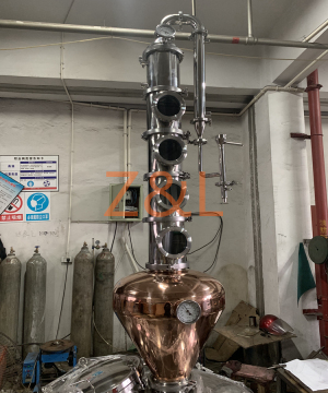 6 Inch Copper Moonshine Still with Reflux Distillation Column and Onion Head for Sale