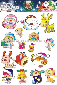 Christmas sticker