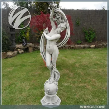Factory custom life size garden fairy statues