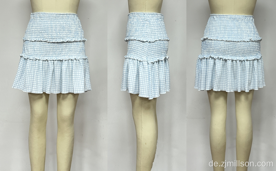 Gingham Minirock