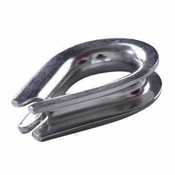 Stainless steel US type heavy-duty thimble G414, made of AISI 304 and 316