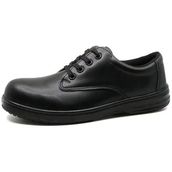 Slip resistant executive safety shoes for men