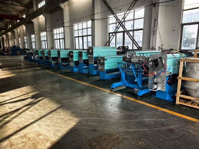 Máquina de extrusión de cables eficiente