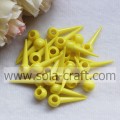 The Colorful Fashionable Plastic Rivet Beads For Decor Cloth