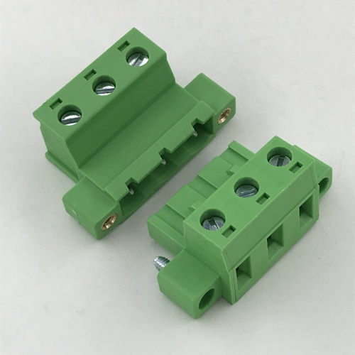 7.62 pluggable male and female terminal block