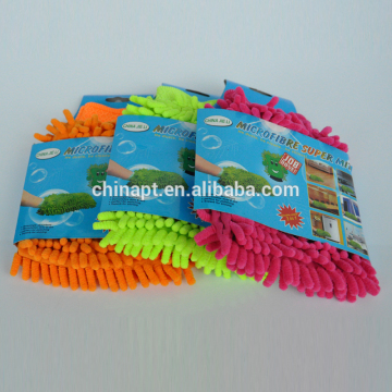 Cheap and easy using chenille easy cleaning glove