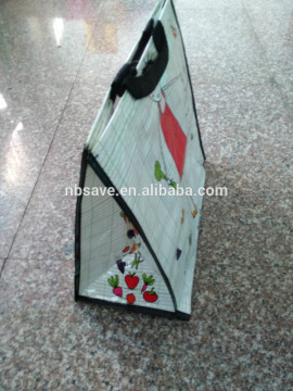 colorful pp woven shopping bag