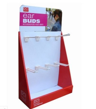 Printed Cardboard Counter Display with Pothook