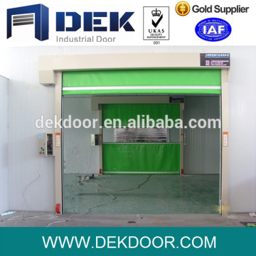 New design red industrial fast door high speed roll up door