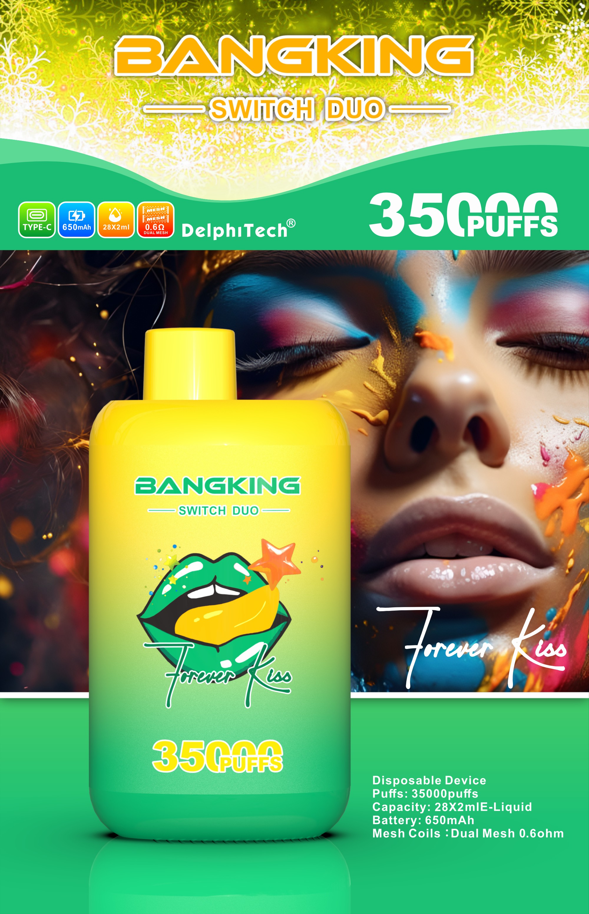 Bang king 35k 2in1 vape แท้