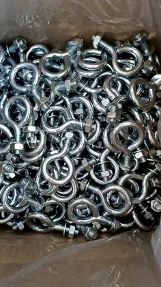 Round Eye Bolt with Washer and Nut