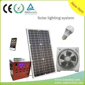 most useful top quality mini solar system with mobile charger