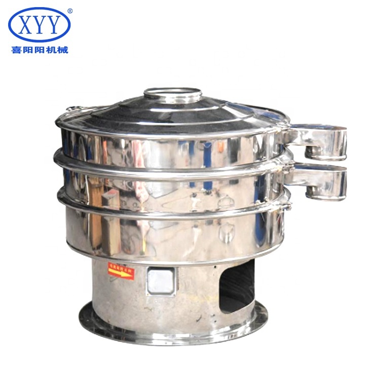 SUS304 Food-Grade Stainless Steel Flour Vibrating Screen Rotating Motor PLC Core New Manufacturing Plants Machinery Repair Shops