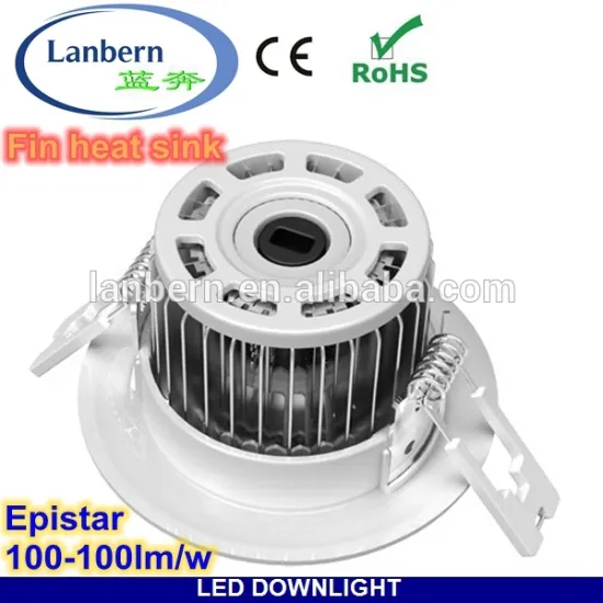 new arrival super price down lights for home dimmable fin heat sink 3w High Powered led lighting