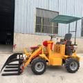 Wheel Loader Memuat Berat 400kg Diesel Kecil