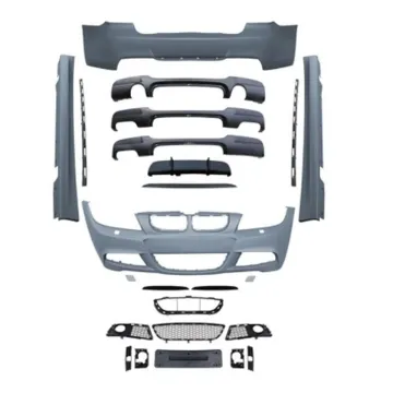 BMW E90 LCI M-Tech Look Style Body Kit Hood Fender Front Rear Bumper Lip Kit 2005-2008