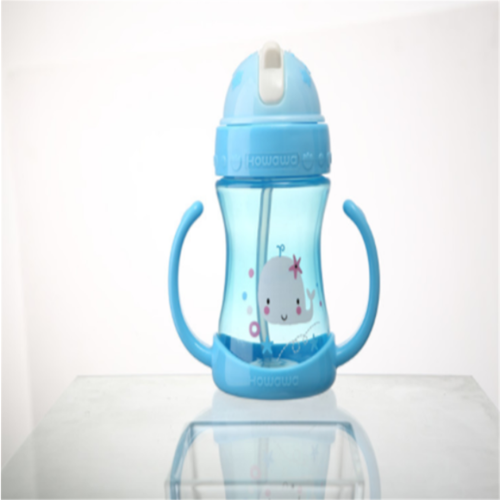 아기 밀짚 컵 물 마시는 주전자 230ml