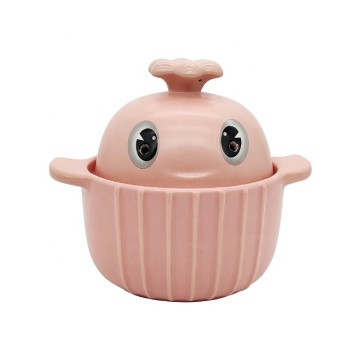Top Factory Wholesale Creative Mini Ceramic Casserole Soup Pot