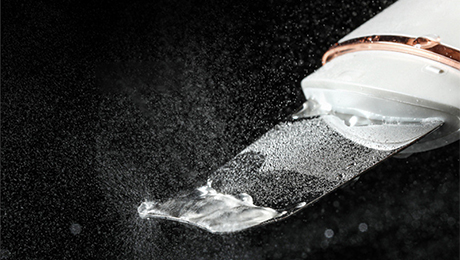 Transducer for Skin Scrubber Scraper