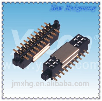 Female Gender and PCB Application 12 pin connector 1.27mm SMT female to female plug