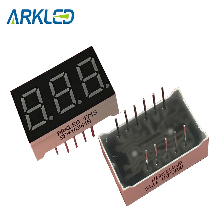 0.36 inch 3 digits 7 segment led display China Manufacturers Suppliers ...